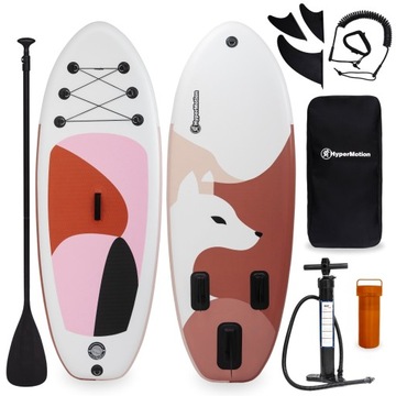 POMPOWANA DESKA SUP - DLA DZIECI - STAND UP PADDLE - 215CM - Z WIOSŁEM