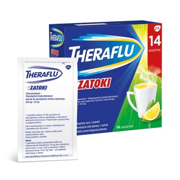 THERAFLU ZATOKI, 14 saszetek