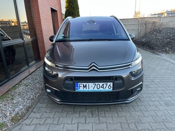 Citroen Grand C4 Picasso II Grand Picasso Facelifting 1.6 BlueHDi 120KM 2017 Citroen C4 Grand Picasso 1.6 diesel 120 KM 6 biegow 7 miejsc zarej w PL, zdjęcie 4