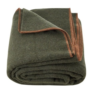 VEVOR Wool Camping Blanket, Large Warm Stadium Blanket, Waterproof & Windpr