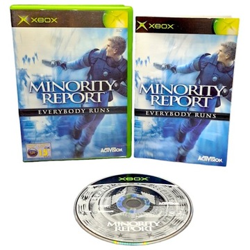 Gra Minority Report Everybody Runs XBOX Microsoft Xbox Classic