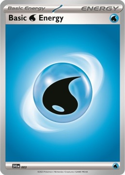 Karta Pokemon Basic Water Energy Energia