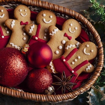 НАБОР КРЕПЛЕНИЙ ДЛЯ РОЖДЕСТВЕНСКОГО ПЕЧЕНЬЯ, 10 ШТ.