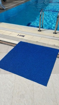 Коврик для бассейна-спагетти|сауна| зеленый 100см