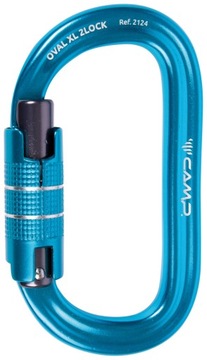 Karabinek karabińczyk aluminiowy twist lock owalny Camp – Oval XL 2Lock