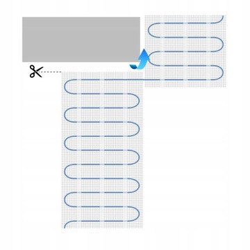 НАГРЕВАТЕЛЬНЫЙ КОВРИК, НАБОР ТЕРМОСТАТА, 150Вт, 2м2