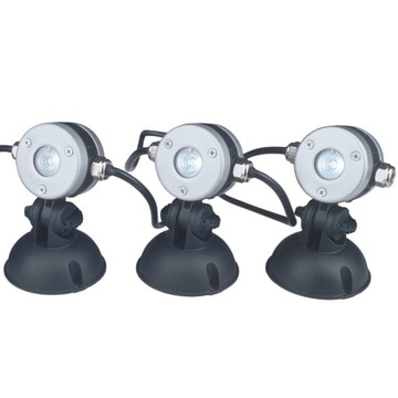 Oase Lunaqua Mini LED zestaw 3 reflektorów LED 2