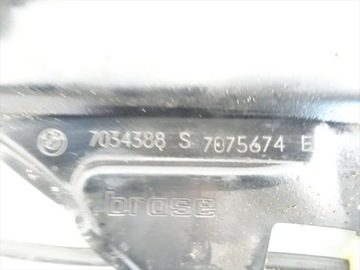 BMW 5 SERIES ELELKTRICKÝ ZVEDÁK OKNO DVEŘE ZADNÍCH ZADNÍ PRAWIDLOWY 2004