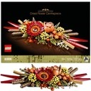 Блоки Лего, украшение из сухоцветов.