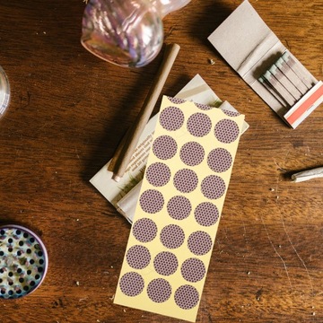 NOŚNIK ZAPAŁEK NA PAPIERZE DO RZEMIOSŁA SAMOPRZYLEPNY, LEKKI I PRZENOŚNY