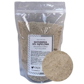 Kłodawska sól do kąpieli MAGNEZOWO-POTASOWA 1kg
