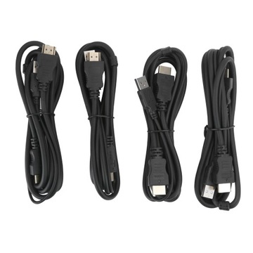 HDMI KVM-переключатель, 4 порта, компьютерный хост, 4 входа, 1 выход, 4k HD USB, общий доступ к сети