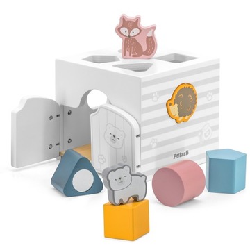 ОБРАЗОВАТЕЛЬНЫЙ СОРТЕР VIGA ГРЕМЯЧНЫЕ БЛОКИ PolarB ФОРМА ЖИВОТНЫХ