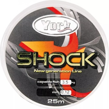 ŻYŁKA YORK MEGA SHOCK 0.22/150M/ZYS22