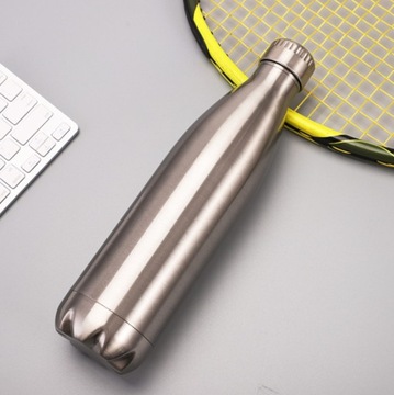 ТЕРМОБУТЫЛКА СТАЛЬНАЯ БУТЫЛКА-ТЕРМОС С ДВОЙНЫМИ СТЕНКАМИ НЕРЖАВЕЮЩАЯ 0,5 Л