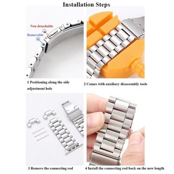 18mm 20mm 22mm Stainless Steel Strap For Garmin