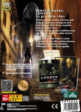 Crime scene Londyn 1892 Tactic