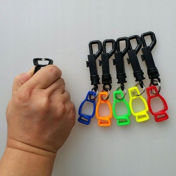 1 . Защитный зажим для защитных перчаток.