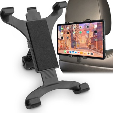 UCHWYT DO SAMOCHODU NA TABLET ZAGŁÓWEK 360 OBRÓT