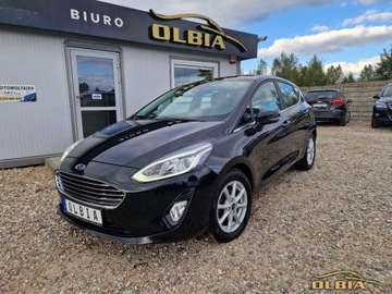 Ford Fiesta VIII Hatchback 3d 1.0 EcoBoost 100KM 2018 Ford Fiesta Automat Led Parkassist Kamera cofania Benzyna 101KM