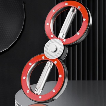 Arm Exerciser 360 stopni obrotowy trening siłowy Arm Rotator Machine Red