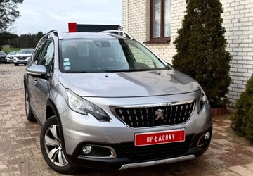 Peugeot 2008 I SUV Facelifting 1.2 PureTech 110KM 2017 Peugeot 2008 Automat 1.2 Benzyna 110KM
