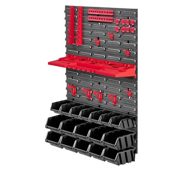 ДОСКА ДЛЯ МАСТЕРСКОЙ 58x78 СТЕНА ГАРАЖА 38 ЭЛЕМЕНТОВ