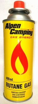 NABÓJ / WKŁAD DO KUCHENKI GAZ 400 ml