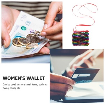 Сумка и кошелек с пайетками STYLISH TRINKLES