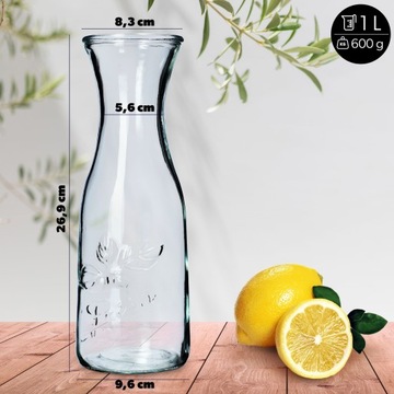 ВИНО ВОДА ГРАФИН 1 Л СТЕКЛЯННЫЙ КУВШИН