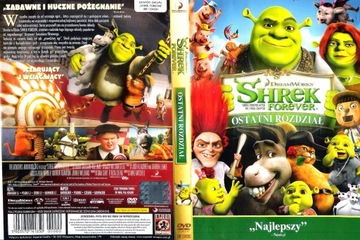 SHREK FOREVER ** OSTATNI ROZDZIAŁ ** DVD - JAK NOWA