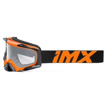 GOGLE MOTO CROSS/ENDURO IMX DUST BLK/ORNG 2 SZYBY