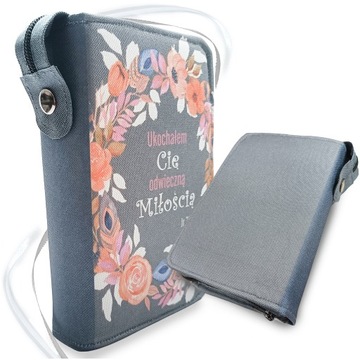 Okładka, etui na Pismo Święte, Biblia Edycja św. Pawła z rybką 19,5x12,5