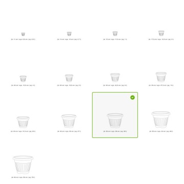 PROSPERPLAST TERRA DCE50 Терракотовый цветочный горшок