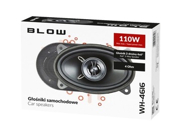 Автомобильные колонки BLOW WH 4616 4x6 4x6 эллипс