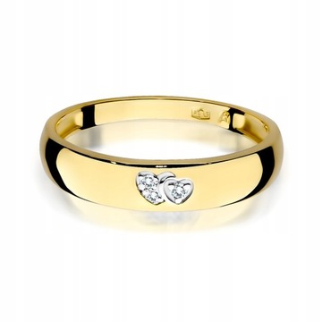 КРАСИВОЕ ЗОЛОТОЕ КОЛЬЦО 333 СЕРДЦЕ с ЦИРКОНИЯ r26