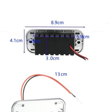 USB-разъем 12 В 24 В, 3 порта, USB-зарядное устройство для крепления на панели для грузового морского автобуса