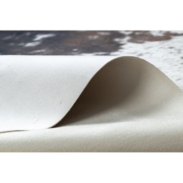 Ковер Искусственная коровья кожа черно-белый 155х195 см