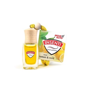 INSENTI WOOD ODŚWIEŻACZ POWIETRZA 8ML LEMON - MOJE AUTO