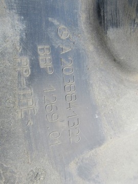 PODBĚH LEVÝ PŘEDNÍ MERCEDES W203 CL203 A2038841322