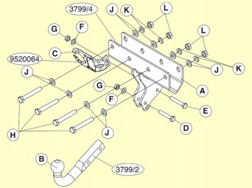 THULE ZAŘÍZENÍ(HÁK) TÁŽNÝ JEEP GRAND CHEROKEE WH OD2005