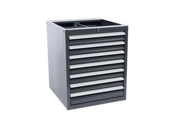 Верстак для гаража со слесарным инструментом