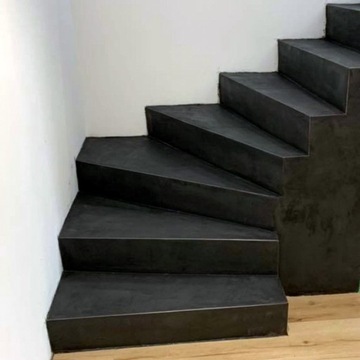 Płytki na schody 100x30 MIKROCEMENT GRAFIT SZARY