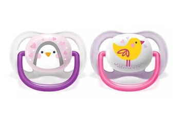 AVENT ZESTAW 2 SMOCZKI ULTRA AIR 0-6M USPOKAJAJĄCE W PUDEŁKU SCF080/06 GIRL