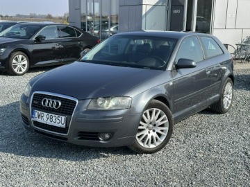 Audi A3 8P Hatchback 3d 3.2 VR6 250KM 2005 Audi A3 3-drzwiowe A3 3.2 VR6 DSG Quattro