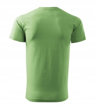 koszulka męska LUX 4XL zielona groszkowa krótki rę