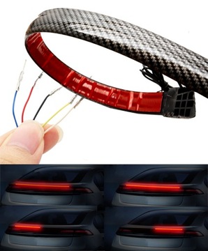 ТРЕТИЙ ТОРМОЗНОЙ ФОНАРЬ, УГЛЕРОДНЫЙ СВЕТОДИОДНЫЙ НАПРАВЛЕНИЕ