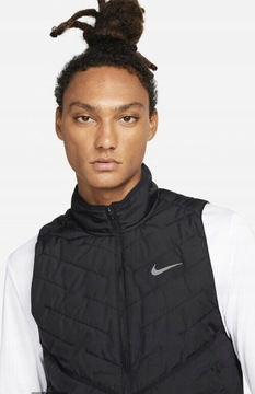 BEZRĘKAWNIK MĘSKI NIKE THERMA FIT KURTKA CIEPŁA