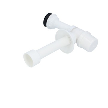 Odpływ umywalki plastikowy łazienki biały 50 mm