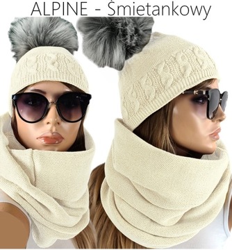 МОДНЫЙ КОМПЛЕКТ ШАПКА+ТЕПЛАЯ ЗИМНЯЯ ЮБКА ЦВЕТА